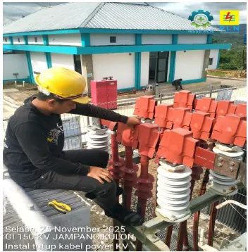 PEKERJAAN PEMBANGUNAN DAN PENYEMPURNAAN GI 150 kV JAMPANG KULON
